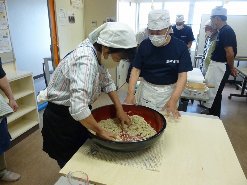 蕎麦打ち講座